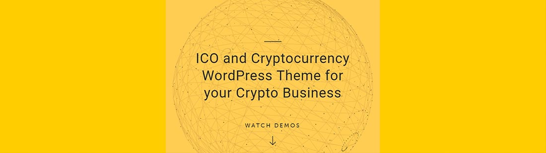 Premium ICO and Cryptocurrency WordPress Theme Crypterio