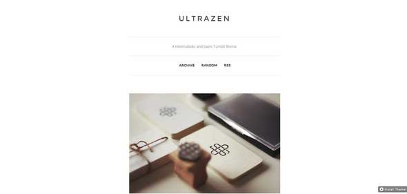  Ultrazen Tumblr Theme