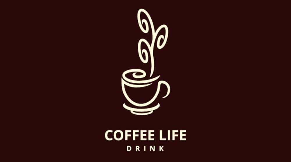 Free Highly Useful Food Logo Templates: Coffee Brown Logo