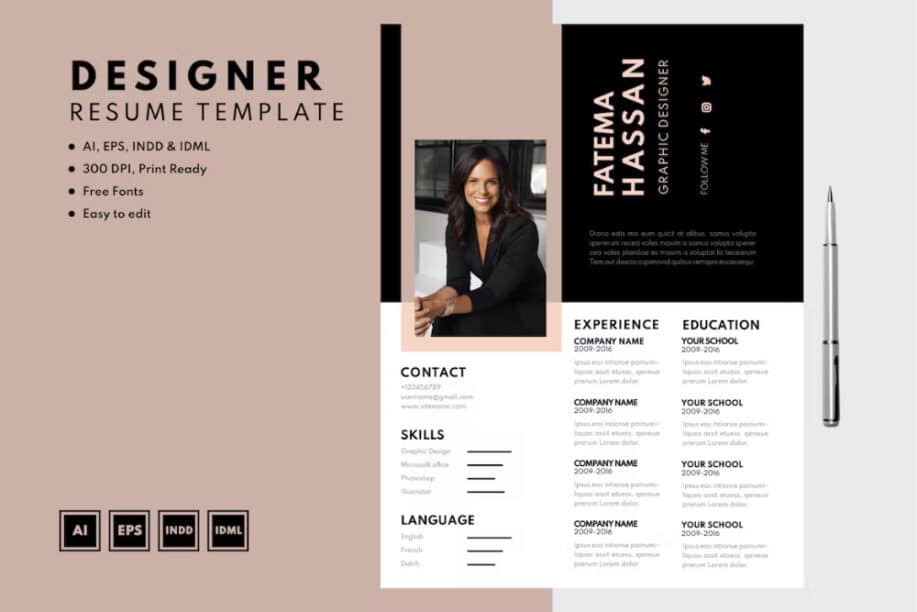 Designer Resume Template