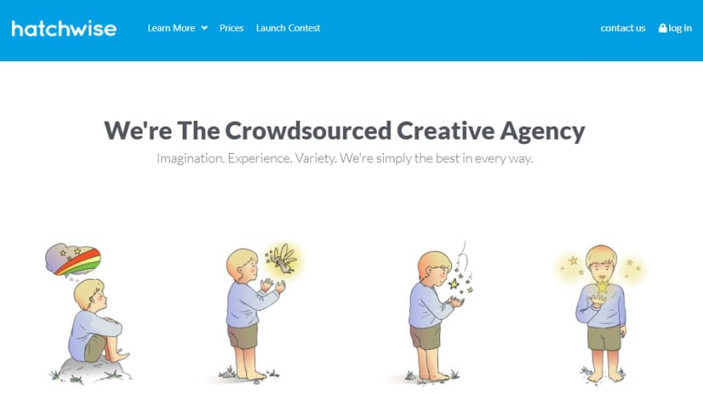 Best Design Contest Websites: Hatchwise
