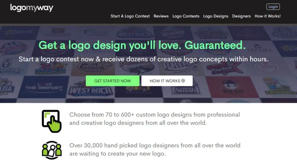 Best Design Contest Websites: Logo My Way