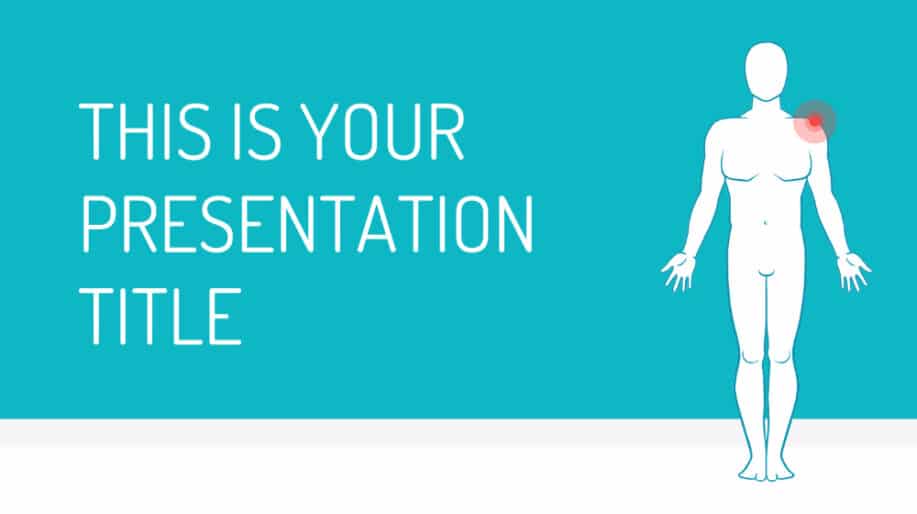 Best Free Nursing PowerPoint Template: Minimal Medical Free PowerPoint Template