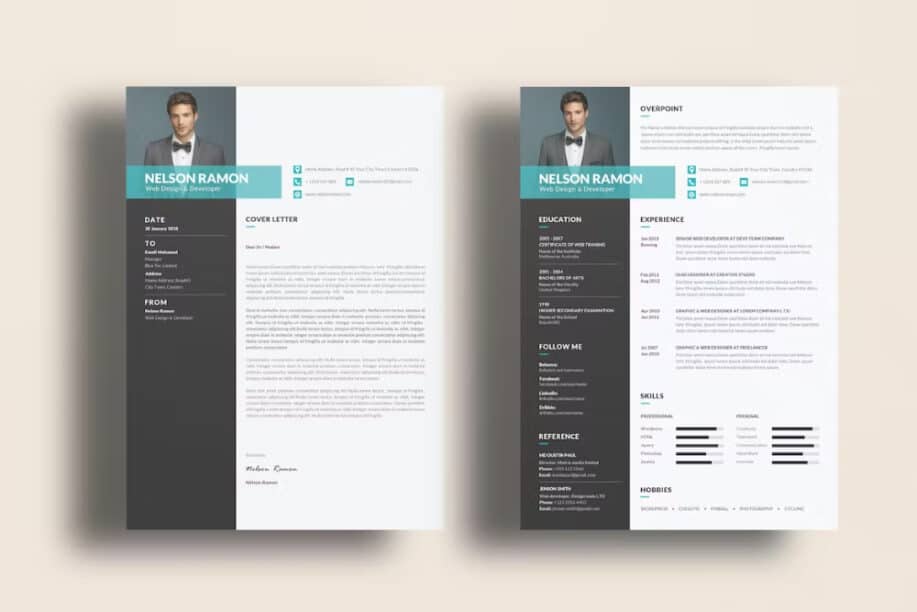 Web Designer and Development - CV Resume Template