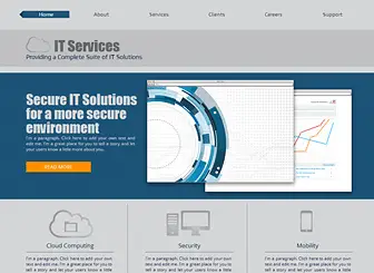 IT Solutions Website Template